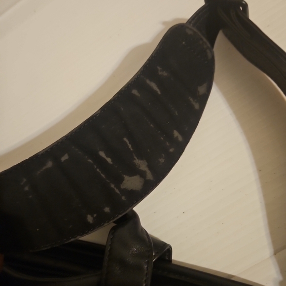 TUMI Alpha Black Leather Laptop Business Commuter Bag 9601D3 - Picture 14 of 14